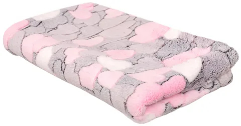 پتو مسافرتی قلبی یک نفره دلنشین