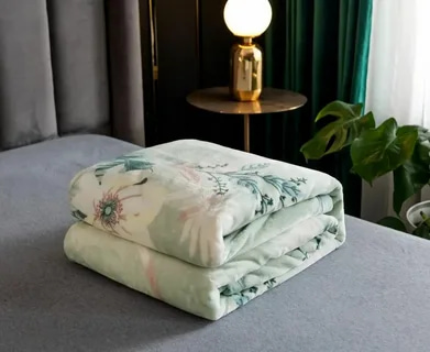 تصویر 2 از پتو مسافرتی گلدان رنگارنگ زیبا