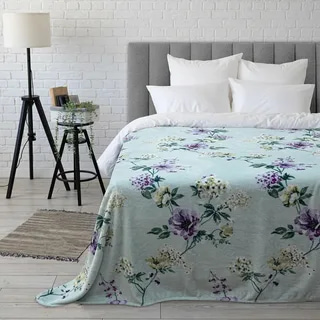 پتو مسافرتی گلدان رنگارنگ زیبا