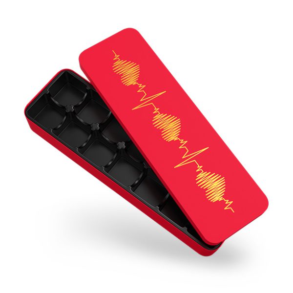 تصویر 1 از جعبه بسته بندی شکلات با طراحی لوکس و شیک