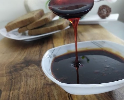 تصویر 1 از شیره خرما خالص + بدون مواد افزودنی