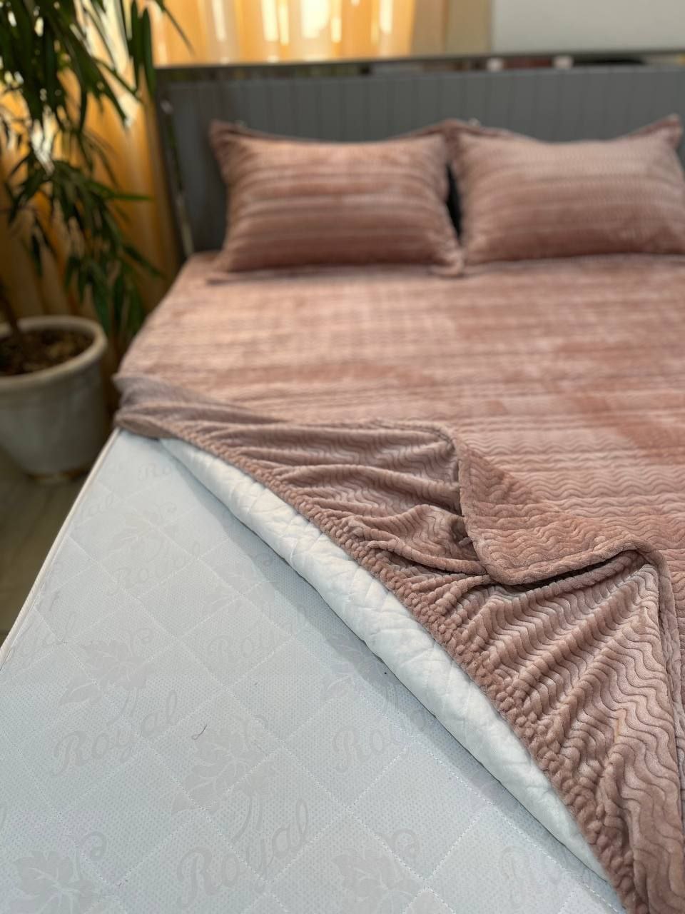 تصویر 3 از نیم ست کاور تخت پتویی + فروش عمده