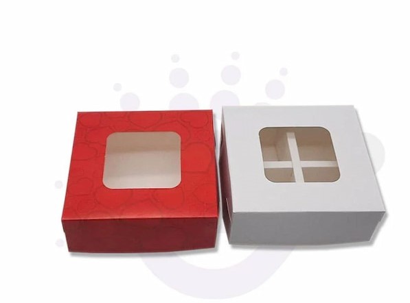 تصویر 2 از جعبه طلقی بسته بندی شفاف و شیک برای انواع شیرینیجات