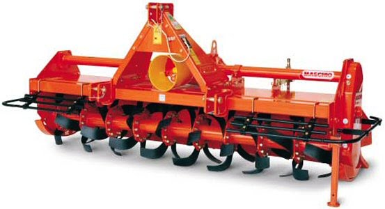 روتیواتور 36 پر با تیغه های گسترده برای زمین های متوسط