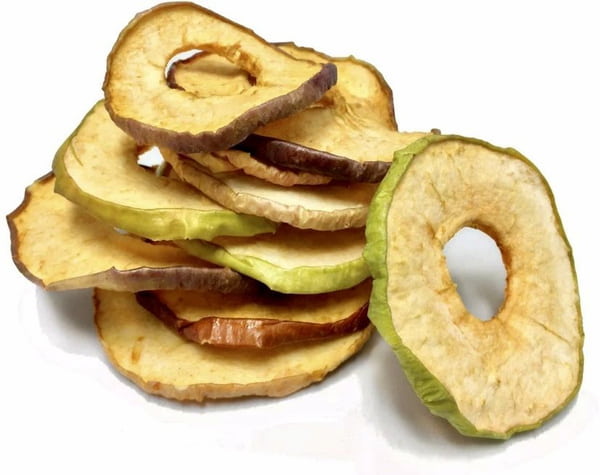 تصویر 2 از سیب خشک سبز طبیعی برای ترکیب با آجیل و دسر ها