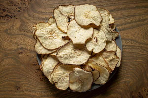 تصویر 3 از سیب خشک طعم دار درجه یک سالم و خوش طعم برای استفاده روزانه