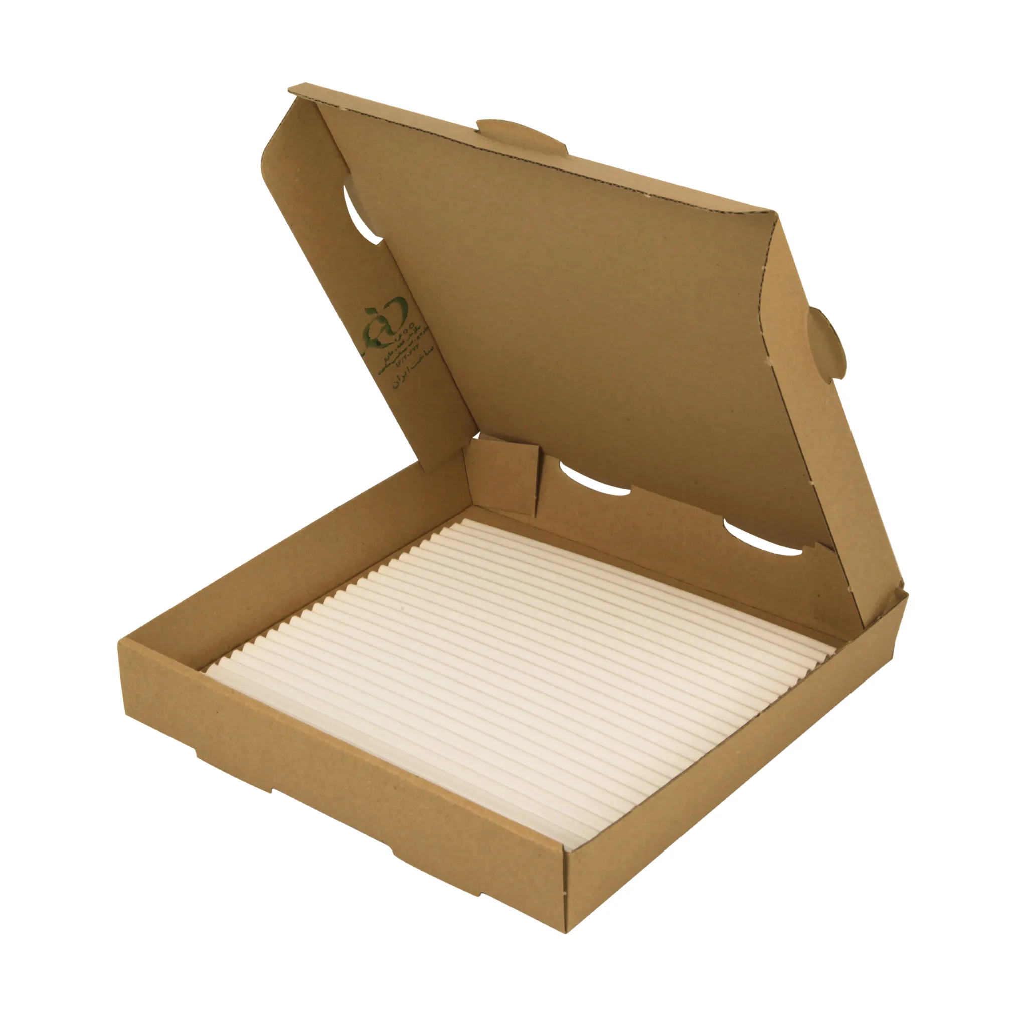 جعبه پیتزا فست فودی با گردش هوای مناسب