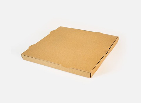 تصویر 4 از جعبه پیتزا کرافت درب دار محکم بسته بندی مکانیزم