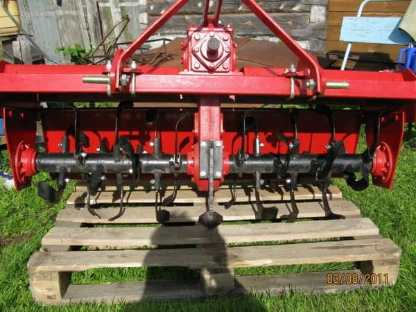 تصویر 4 از روتیواتور 66 پره گیربکس فوق سنگین با طراحی اصولی