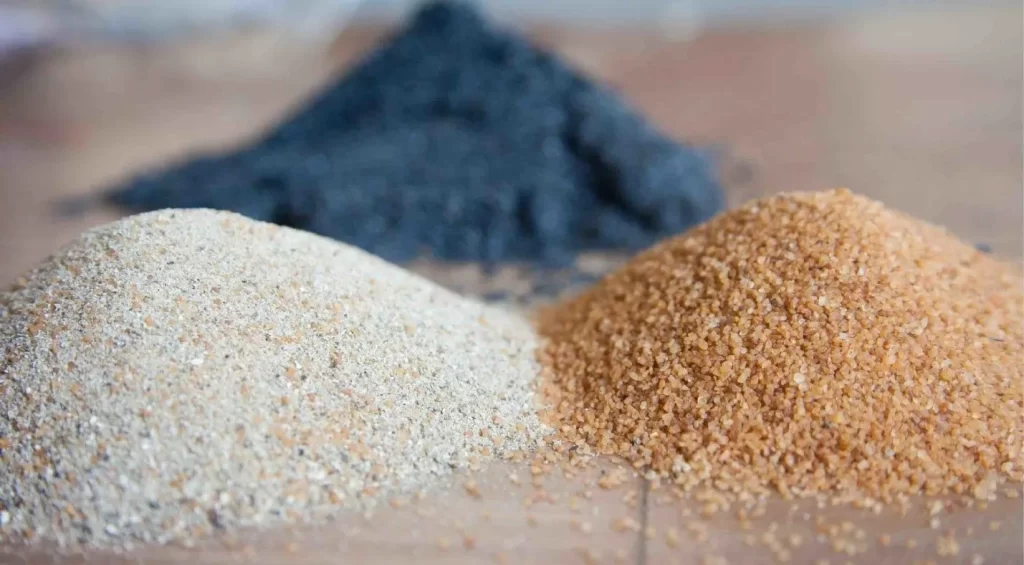 ماسه سیلیسی شستشو شده مناسب ریخته‌گری