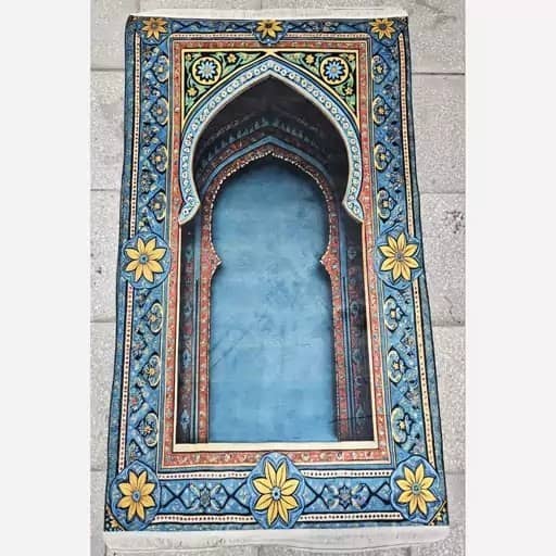 تصویر 1 از سجاده مخمل سه بعدی + جدید و درجه یک