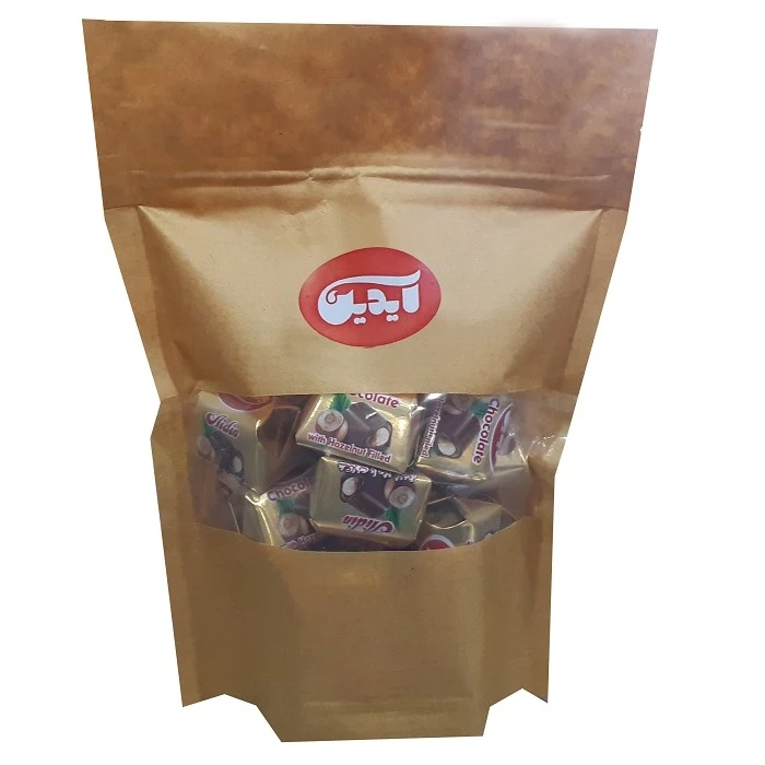 تصویر 1 از شکلات تافی آیدین لاو مغزدار با روکش کاکائو