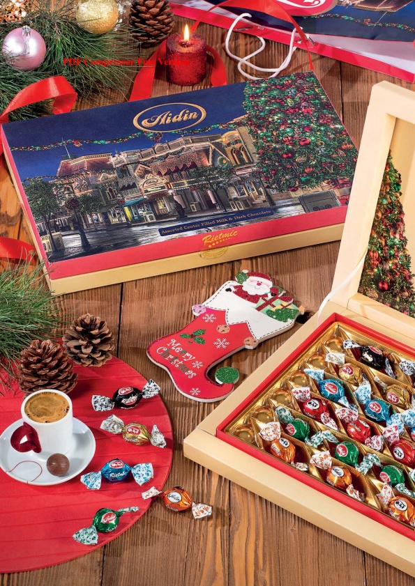 تصویر 1 از شکلات آیدین شیری و تلخ ترکیبی عالی