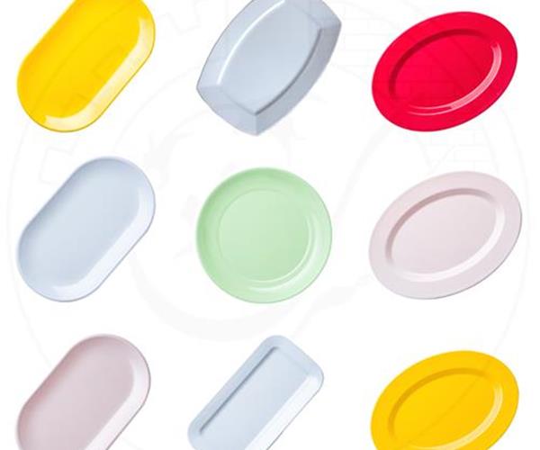 تصویر 3 از دیس چهار گوش رستورانی با لبه‌ های مستحکم و ایمن