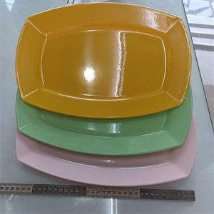 تصویر 4 از دیس چهار گوش رستورانی با لبه‌ های مستحکم و ایمن