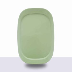 تصویر 1 از دیس چهار گوش رستورانی با لبه‌ های مستحکم و ایمن