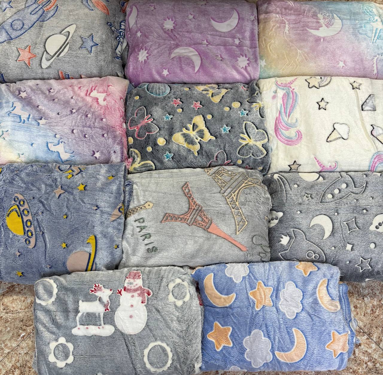 فروش ویژه و با کیفیت پتو شب نما عروسکی