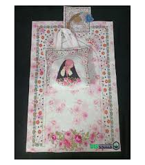 تصویر 1 از سجاده نماز مخمل دختردونه + جشن تکلیف