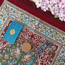 سجاده مخمل نماز + زیبا و شیک