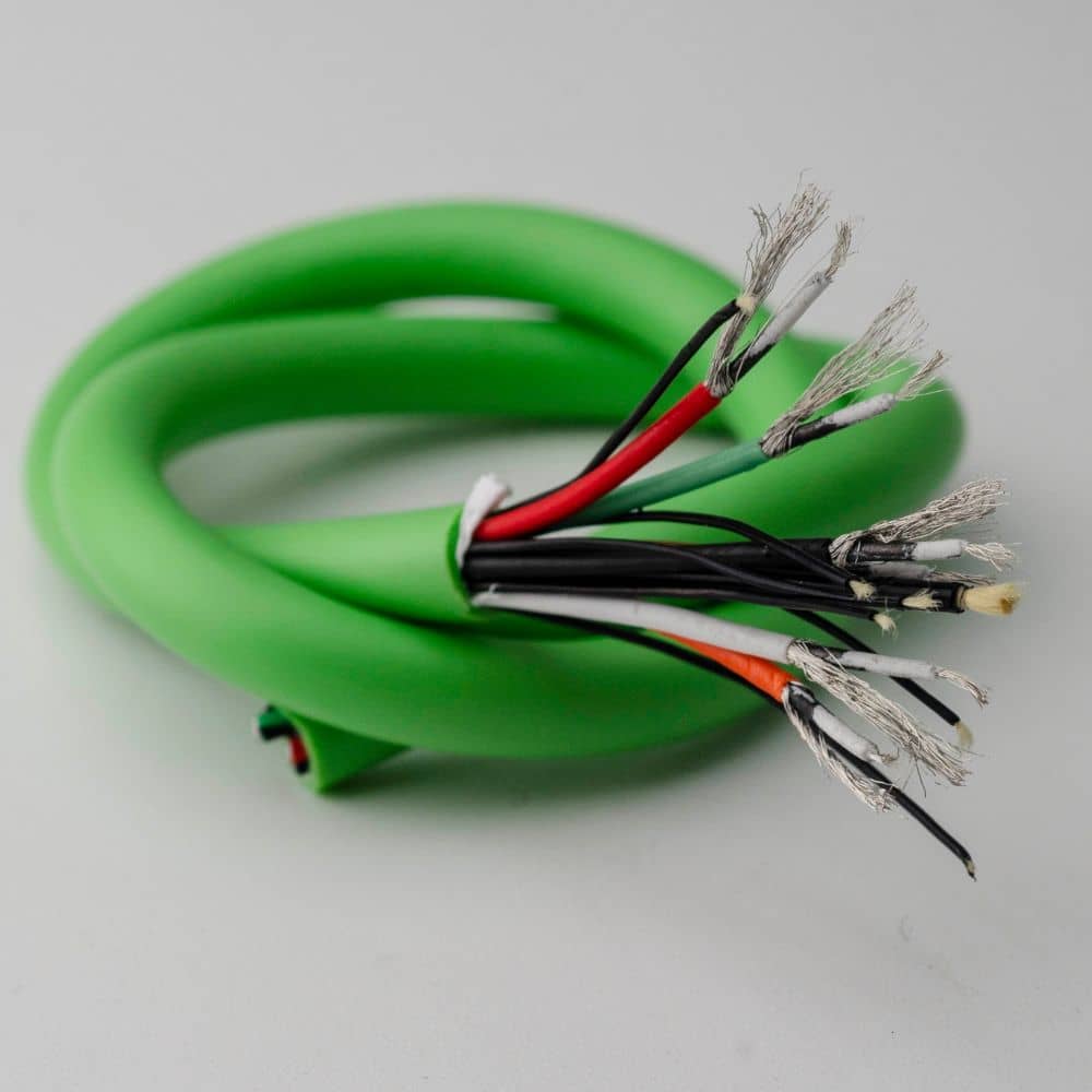 تصویر 1 از کابل تلفن ثابت استاندارد با طول مناسب و مقاومت بالا