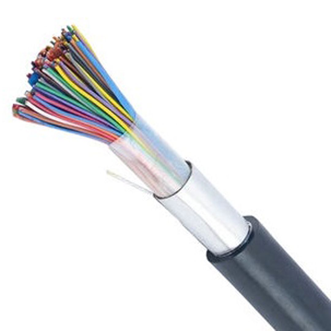 کابل تلفن چهار رشته مقاوم برای محیط‌ های صنعتی و خانگی
