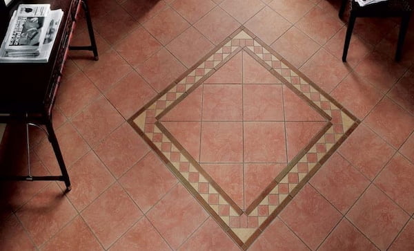 تصویر 4 از سرامیک خاک قرمز مقاوم و زیبا مناسب کفپوش و محوطه سازی