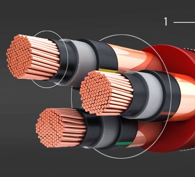 کابل مخابراتی دوبل هوایی مهاردار برای نصب آسان در ارتفاع و مقاوم در برابر نور خورشید