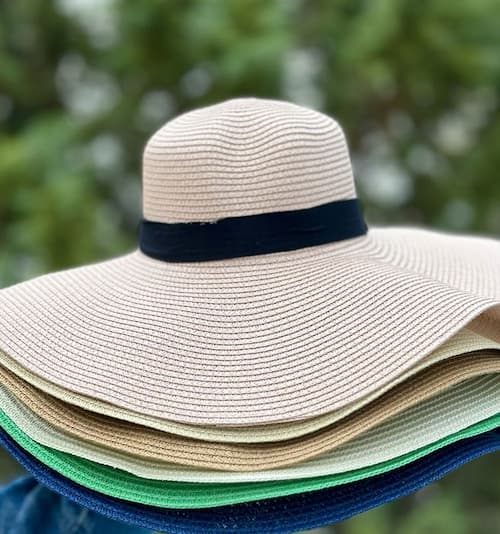 تصویر 5 از کلاه حصیری ساحلی سبک و با دوام