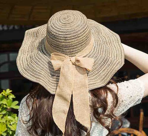 تصویر 3 از کلاه حصیری ساحلی + کیفیت عالی و تضمینی