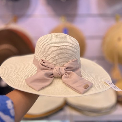 تصویر 1 از کلاه حصیری ساحلی + کیفیت عالی و تضمینی