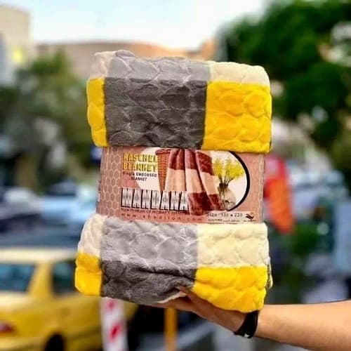 تصویر 2 از پتوی ماندانا زیبا و لطیف + با کیفیت