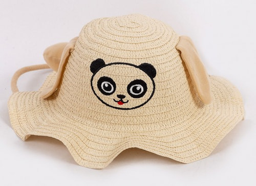 تصویر 5 از کلاه حصیری بچه‌ گانه مناسب تابستان