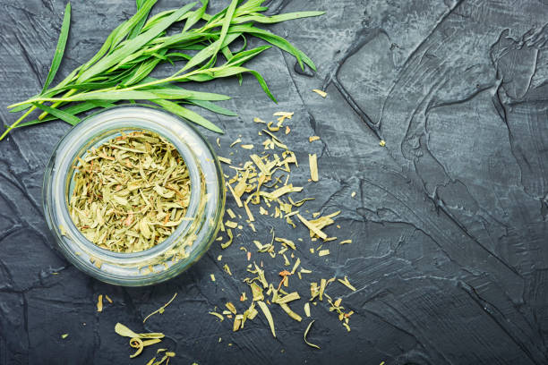 تصویر 1 از ترخون خشک با رایحه قوی و طبیعی