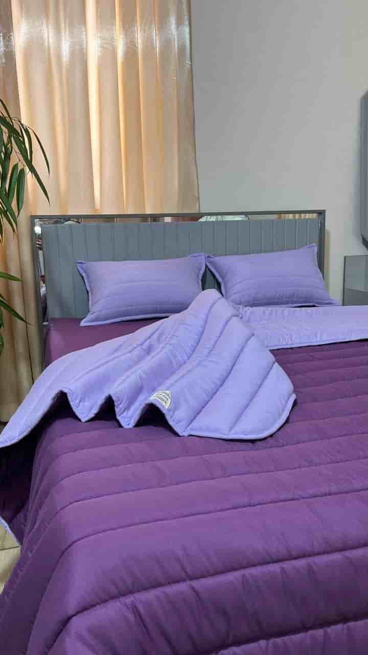 تصویر 2 از تولید و پخش ست لحاف رو تختی پنبه دوزی تارا