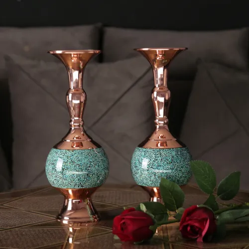 تصویر 5 از خرید و قیمت گلدان فیروزه کوبی + فروش صادراتی