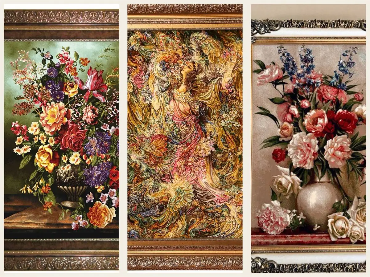 تصویر 3 از فروش فوق العاده تابلو فرش تبریز