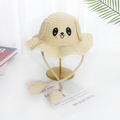 تصویر 5 از تولید و پخش کلاه حصیری بچه‌ گانه