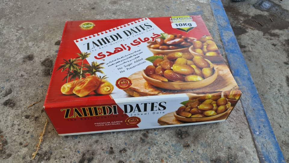 خرما پشت کوه زاهدی درجه یک بسته بندی + صادرات به کشور روسیه
