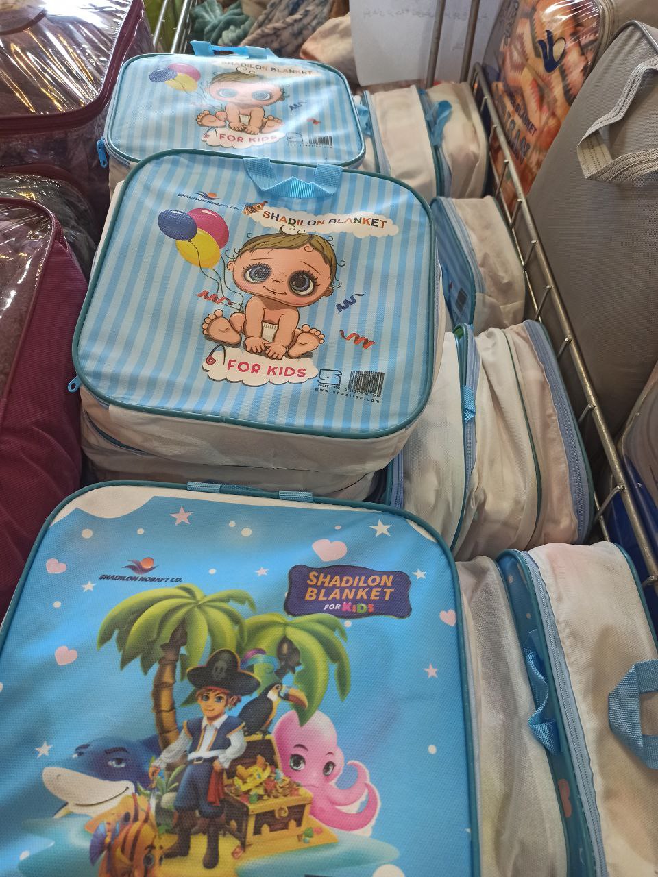 تصویر 1 از قیمت به صرفه و پخش عمده پتو نو بافت شادیلون نوزاد