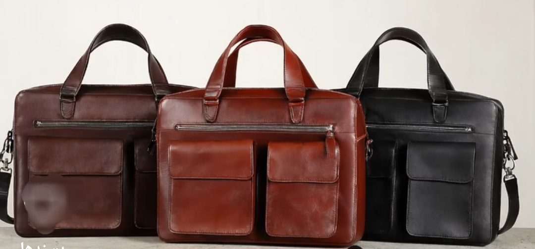 کیف اداری چرم دستدوز فروش صادراتی