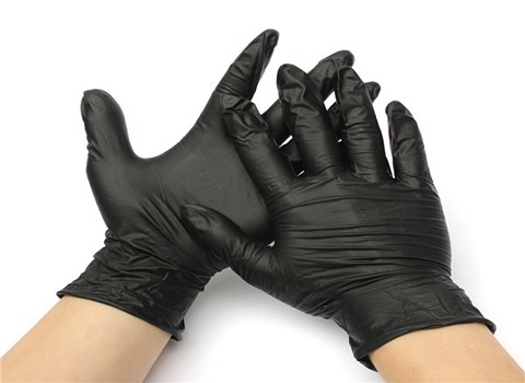 تصویر 4 از قیمت دستکش آرایشگری مشکی