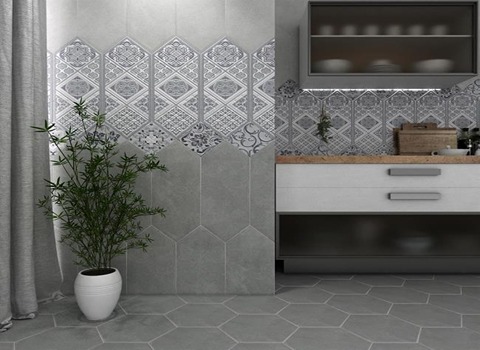 تصویر 5 از قیمت خرید کاشی سرویس بهداشتی طوسی + فروش ویژه