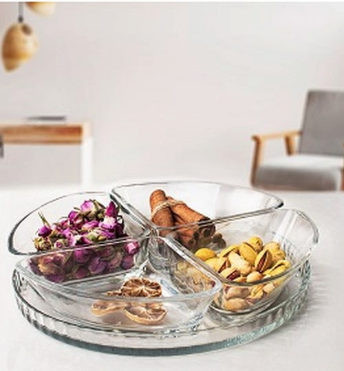 اردوخوری بلور شیک + مناسب سرو انواع تنقلات