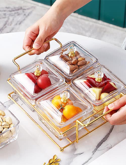 تصویر 1 از اردو خوری بلور + جذابیت بیشتر برای پذیرایی شما