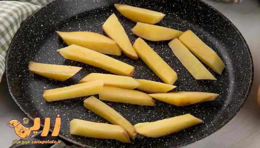 تصویر 2 از قیمت سیب زمینی نیمه آماده چنده فروش عمده + قیمت درب کارخانه