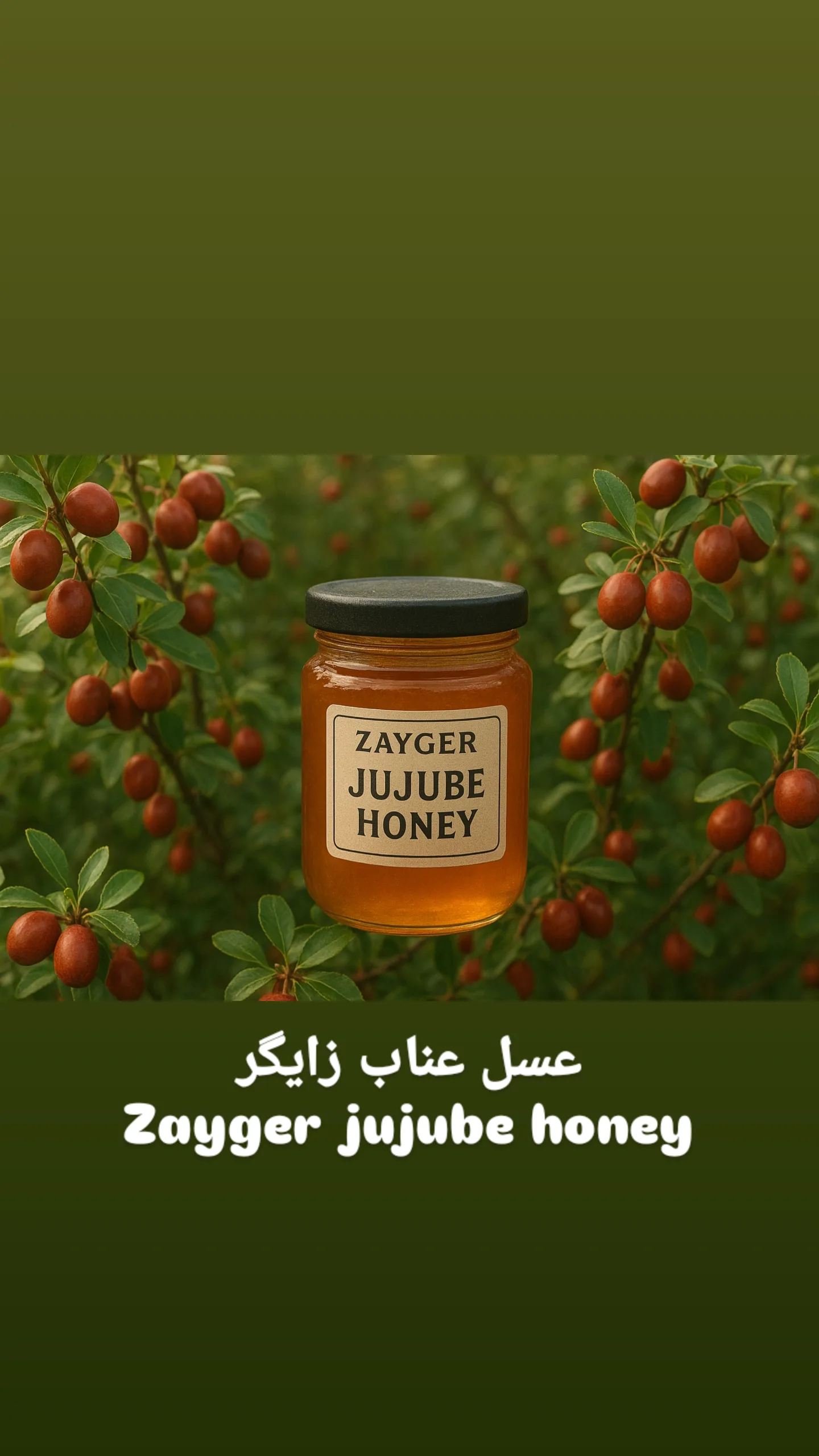 خرید و فروش اقتصادی عسل عناب زایگر