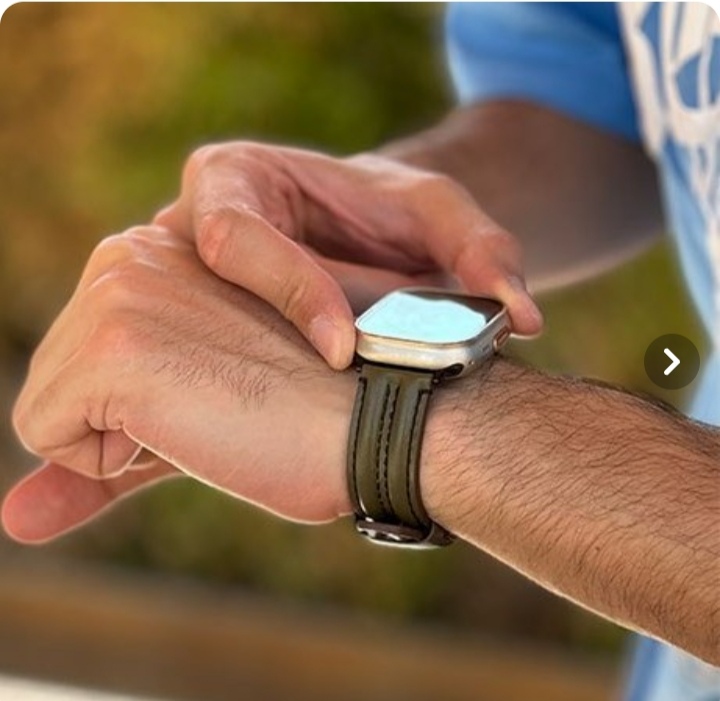 تصویر 4 از بند ساعت چرم طبیعی لاکچری + فروش صادراتی و ویژه