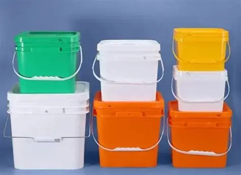 قیمت عمده سطل 10 لیتری چهارگوش