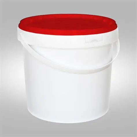 قیمت عمده سطل 12 لیتری پلاستیکی گرد