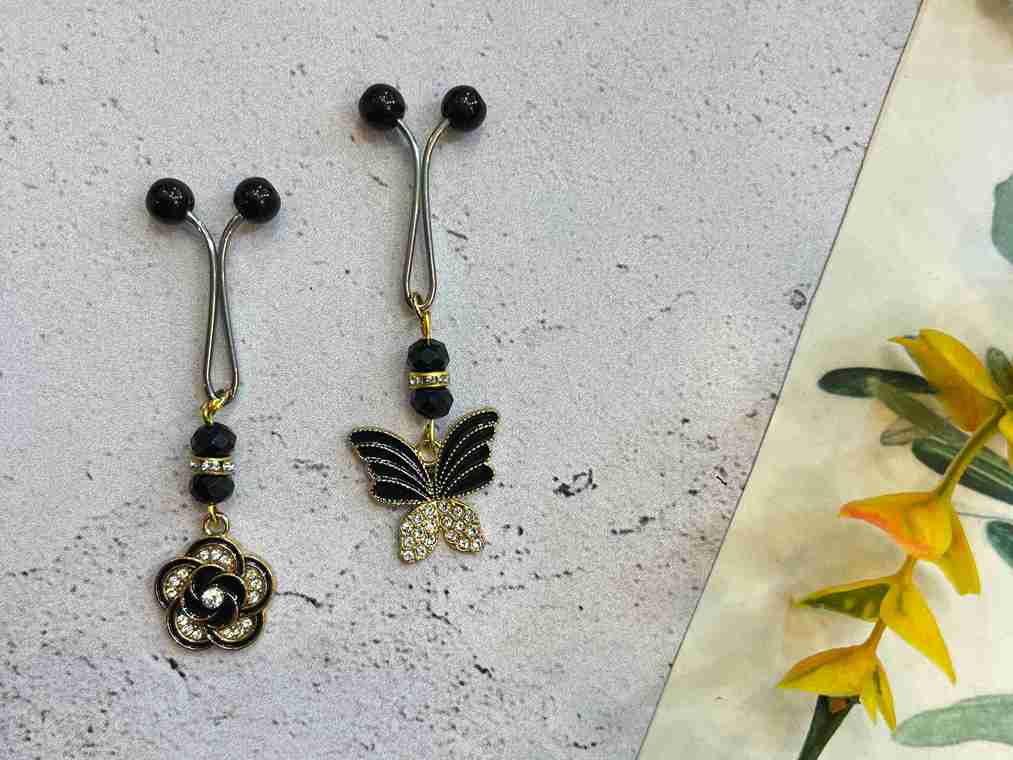 تصویر 1 از خرید و قیمت گیره روسری مشکی + فروش صادراتی